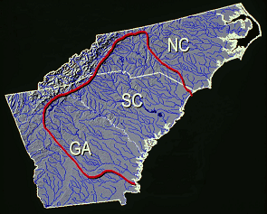 Rangemap of historic range